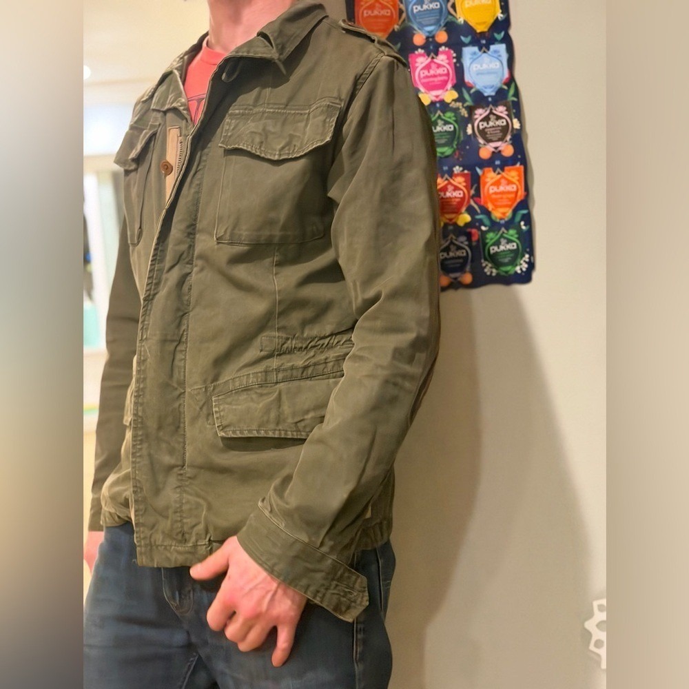 Scotch & Soda Olive Military Jacket - Picture 6 of 12